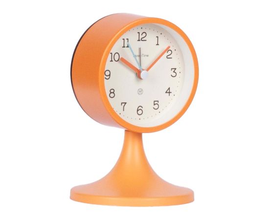 Alarm clock EVERO H14cm, orange Часы на стене