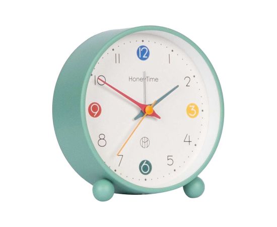 Alarm clock LOOKBOOK H12.5cm, green Часы на стене