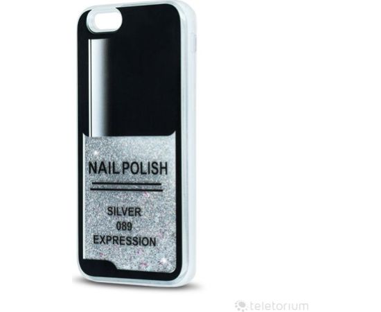 GreenGo Apple  Apple iPhone 7/ iPhone 8 Liquid Glitter TPU Silver Чехлы - альтернативные