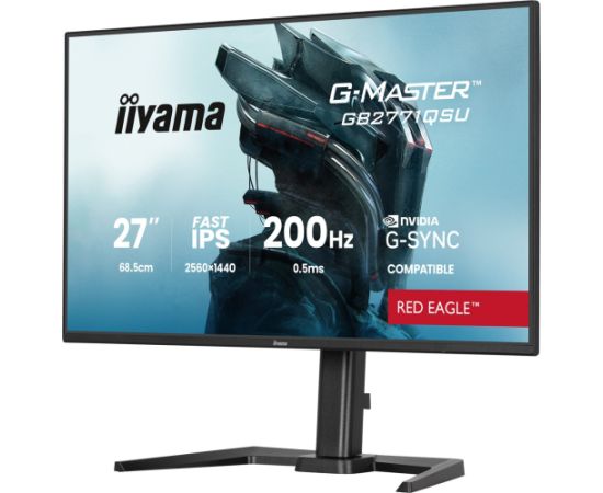 MONITOR IIYAMA LED Fast IPS 27" GB2771QSU-B1 Red Eagle 240Hz LED / LCD мониторы
