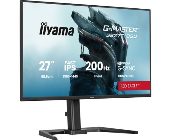 MONITOR IIYAMA LED Fast IPS 27" GB2771QSU-B1 Red Eagle 240Hz LED / LCD мониторы
