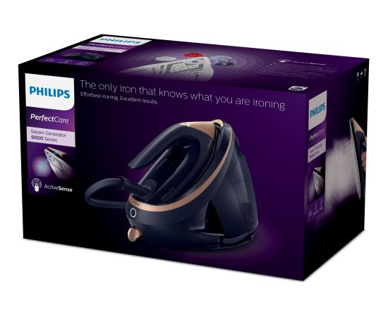 Philips PSG9050/20 steam ironing station 3100 W 1.8 L SteamGlide soleplate Black Gludekļi un sistēmas