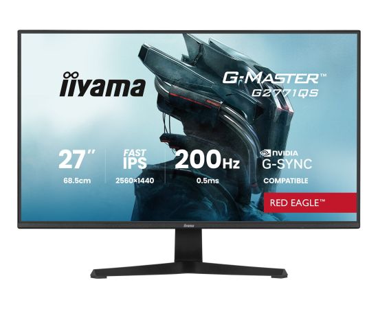 MONITOR IIYAMA LED Fast IPS 27" G2771QS-B1 Red Eagle 240Hz LED / LCD мониторы