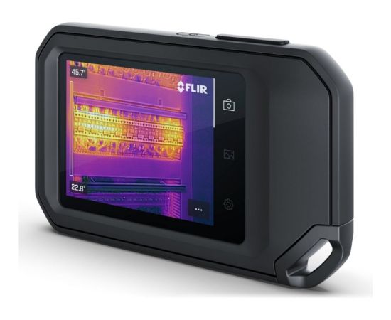 Powerneed FLIR One C8 thermal imaging camera Black 320 x 240 pixels Built-in display LCD Digitālās fotokameras