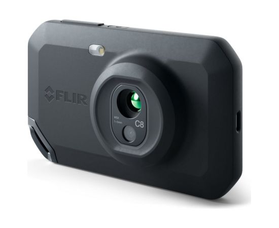 Powerneed FLIR One C8 thermal imaging camera Black 320 x 240 pixels Built-in display LCD Digitālās fotokameras