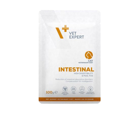 VET EXPERT Veterinary Diet Intestinal Cat - wet food for cats - 100g Suņu barība