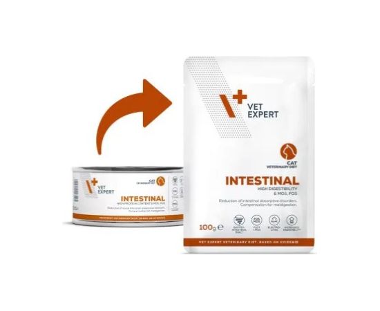 VET EXPERT Veterinary Diet Intestinal Cat - wet food for cats - 100g Suņu barība