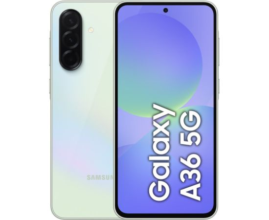 Samsung Galaxy A36 17 cm (6.7") Dual SIM Android 15 5G USB Type-C 8 GB 256 GB 5000 mAh Lime Мобильные телефоны