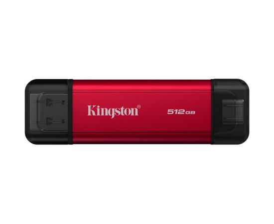 Kingston Technology 512GB Dual USB-A/C Portable SSD, Up to 1050MB/s USB 3.2 Gen 2 USB карты памяти (Flash)