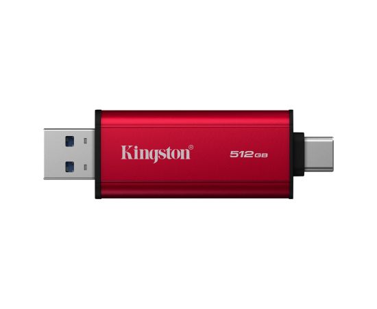 Kingston Technology 512GB Dual USB-A/C Portable SSD, Up to 1050MB/s USB 3.2 Gen 2 USB карты памяти (Flash)