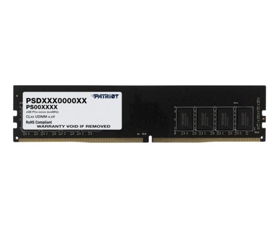 RAM MEMORY PATRIOT DDR4 8GB 3200MHZ 1 RANK BULK HYNIX CHIP Оперативная память (RAM)