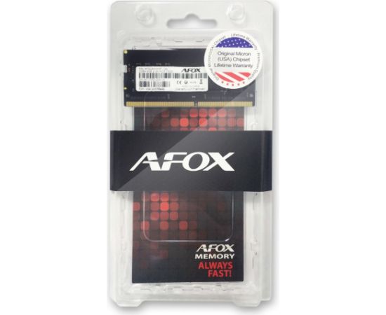 AFOX SO-DIMM DDR4 8GB 2400MHZ Оперативная память (RAM)