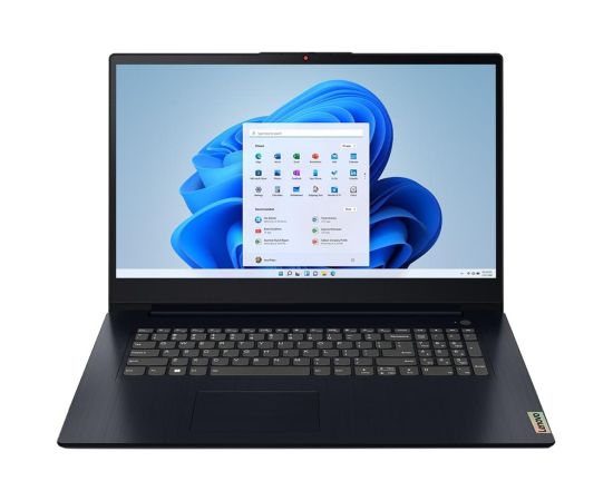 Lenovo IdeaPad 3 Intel® Core™ i5 i5-1235U Laptop 43.9 cm (17.3") Full HD 8 GB DDR4-SDRAM 512 GB SSD Wi-Fi 6 (802.11ac) NoOS Blue Ноутбуки