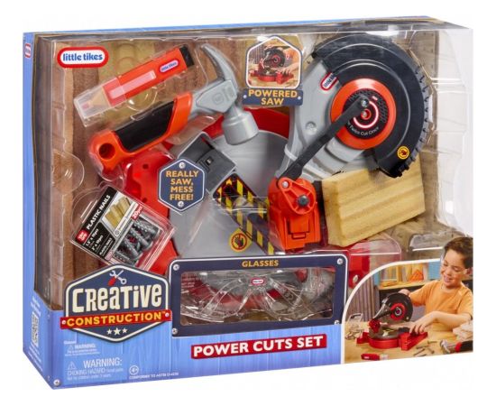 Little Tikes Zestaw creative construction - przecinarka Interaktīvās rotaļlietas