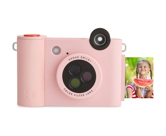 Kodak SMILE+ Instant Print Camera, 2x3'', Pink Aудио-видео
