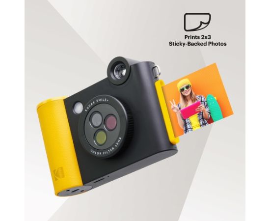 Kodak SMILE+ Instant Print Camera, 2x3'', Black Aудио-видео