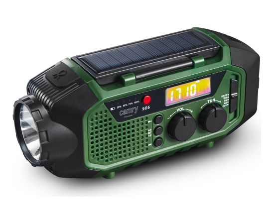 Camry CR 1919 Pārnēsājams radio-lukturis ar dinamo funkciju Jaunumi - Audio-Video