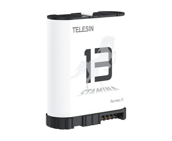 Akumulator Telesin for GoPro Hero 13 Sporta kameru aksesuāri