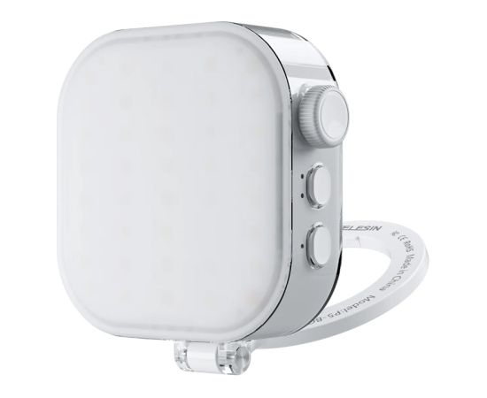 Ice Cube Telesin selfie light with phone holder Foto studijai