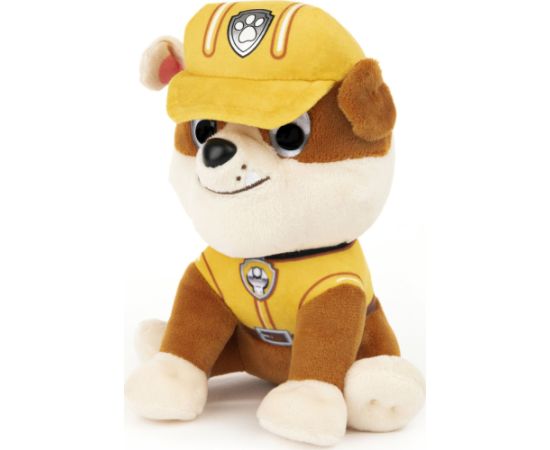 Spin Master Psi Patrol Rubble maskotka pluszak 15 cm Gund Mīkstās rotaļlietas
