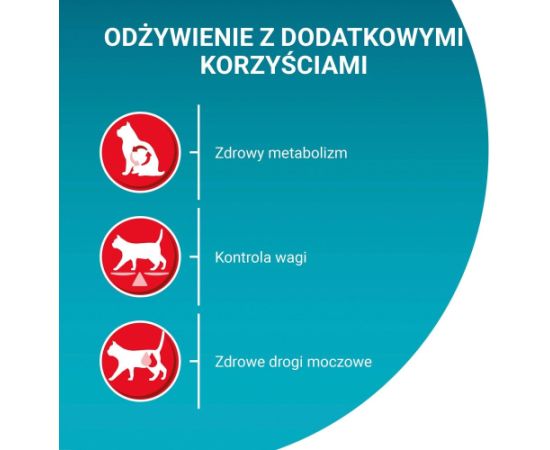 Purina One Cat Sterilcat Karma z wołowiną dla kota 3kg Kaķu sausā barība