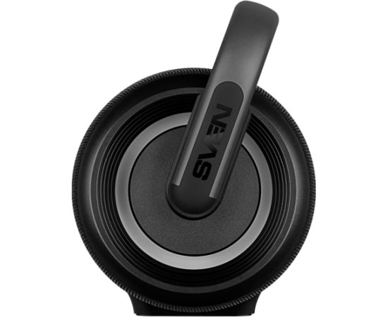 Waterproof portable speaker SVEN PS-395 (2x40W, TWS, Bluetooth, USB Flash, Waterproof (IPx5), Switchable dynamic RGB backlight Bezvadu skaļruņi