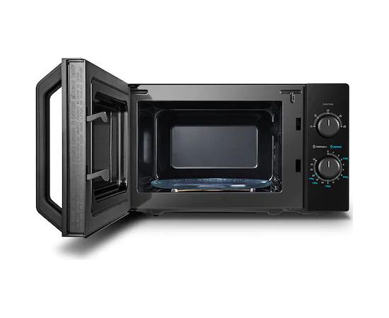 Mikroviļņu krāsns Toshiba MW2 MM20PBK, 20 L, ar mehānisko vadību, 800 W jaudu Mikroviļņu krāsnis