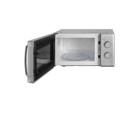 Микроволновая печь Daewoo KOR 6S20S 2, 20 л, 700 Вт, 5 уровней мощности, звуковой сигнал, серебриста Микроволновые печи