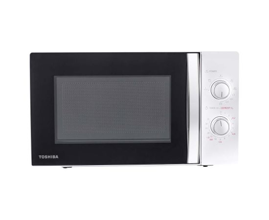 Mikroviļņu krāsns Toshiba MW MG20PWH, 20L, ar grilu funkciju, 800 W Mikroviļņu krāsnis