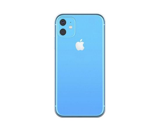 Mocco Ultra Back Case 1 mm Aizmugurējais Silikona Apvalks Priekš Apple iPhone 11 Caurspīdīgs Neoriģinālie Maciņi