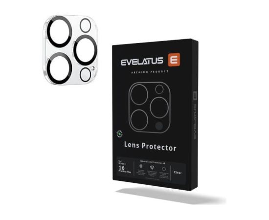 Evelatus Apple  iPhone 17 Pro / 17 Pro Max Camera Lens Protector Armor Orange Ekrānu aizsardzība