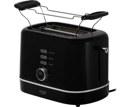 Toster z rusztem ADLER AD 3224b czarny Tosteri