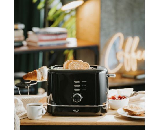 Toster z rusztem ADLER AD 3224b czarny Tosteri
