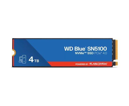 WD Blue SN5100 4TB PCIe M2 WDS400T5B0E Жесткие диски (SSD)