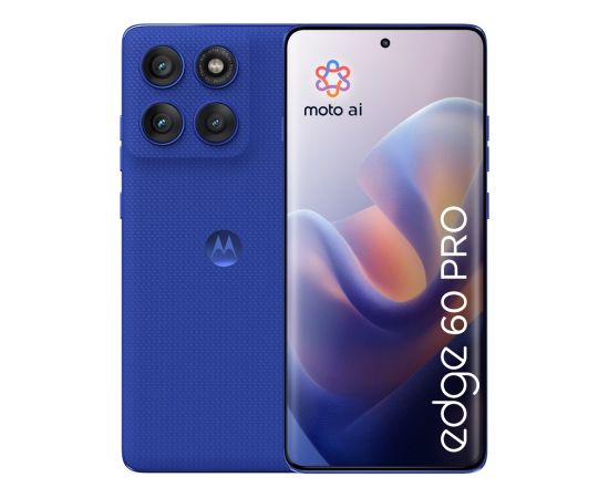 Motorola Edge 60 Pro 5G 12/512GB Dazzling Blue Мобильные телефоны