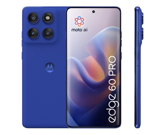 Motorola Edge 60 Pro 5G 12/512GB Dazzling Blue Мобильные телефоны