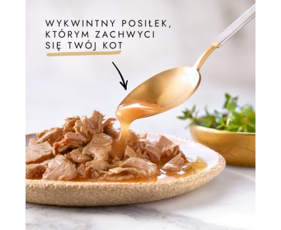 Purina GOURMET Gold Sauce Delight Beef - wet cat food - 85 g Kaķu konservi