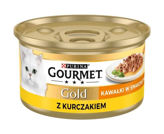 Purina GOURMET GOLD Sauce Delights Chicken 85g Консервы кошек