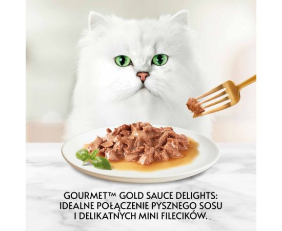 Purina GOURMET GOLD Sauce Delights Chicken 85g Консервы кошек