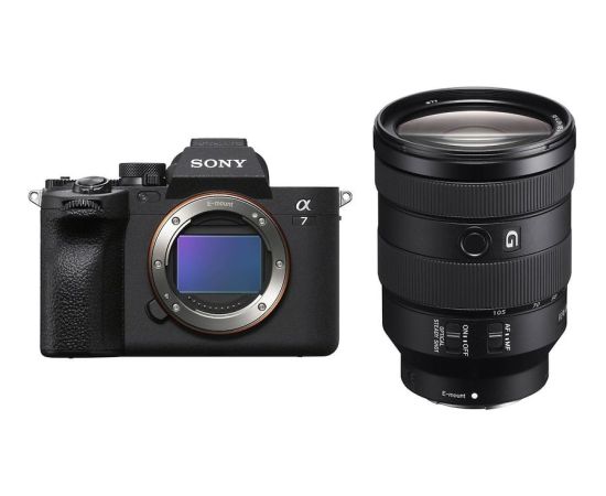 Sony A7 IV sistēmas kamera + 24-105 G objektīvs Hibrīdkameras