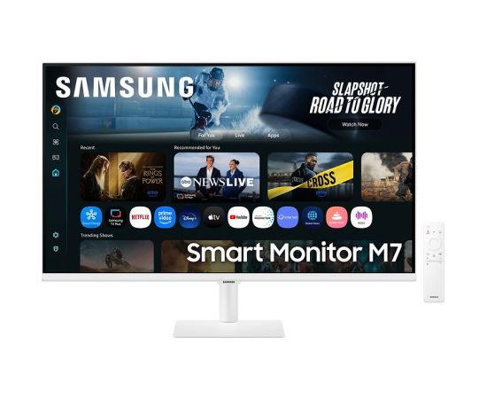 Samsung viedmonitors M7 (M70F) 32 collu 4K monitors, balts LED / LCD мониторы