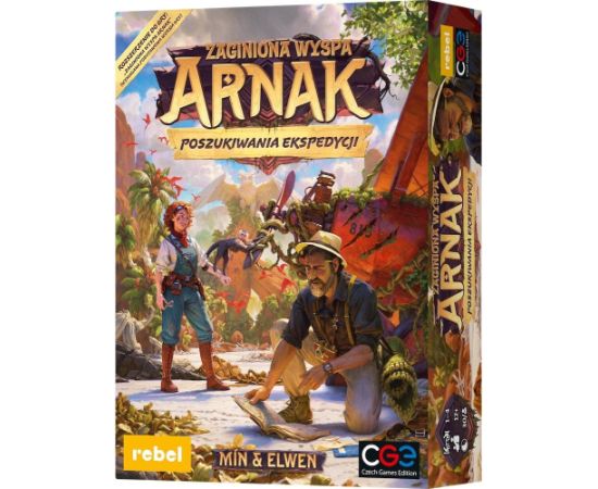Rebel Gra zaginiona wyspa arnak poszukiwania ekspedycji Galda spēles