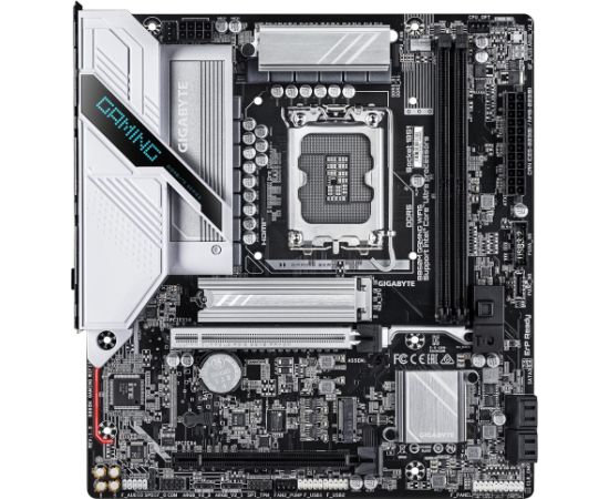 Mainboard GIGABYTE Intel B860 Express LGA1851 Micro-ATX Memory DDR5 Memory slots 2 B860MGAMINGWIFI6 Mātes plates