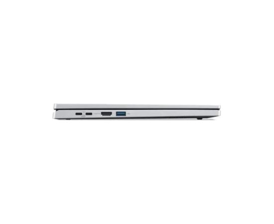 Notebook ACER Aspire Go Spin 14 AGSP14-31PT-C72L CPU  Intel N-Series N150 800 MHz 14" Touchscreen 1920x1200 RAM 16GB LPDDR5 SSD 512GB IntelGraphics Integrated ENG Windows 11 Home Pure Silver 1.54 kg NX.J3UEL.001 Portatīvie datori