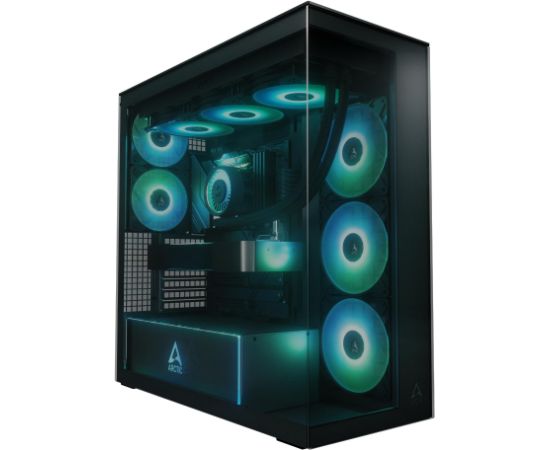 Case ARCTIC EATX Black Midi Tower PC ACPCC00015A Datoru korpusi