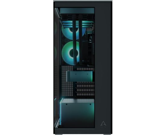 Case ARCTIC EATX Black Midi Tower PC ACPCC00015A Datoru korpusi