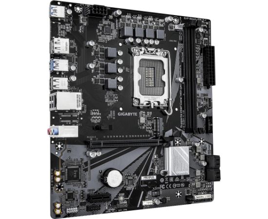 Mainboard GIGABYTE Intel B760 Express LGA1700 Micro-ATX Memory DDR5 Memory slots 2 B760MHV21.0 Материнские платы