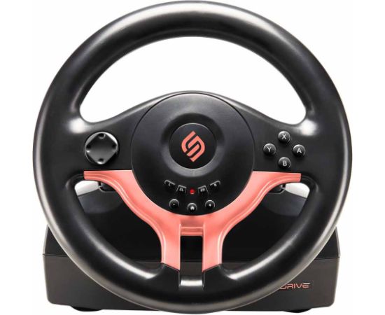 Subsonic Superdrive SV 250-S Driving Wheel Red Edition Piederumi konsolēm
