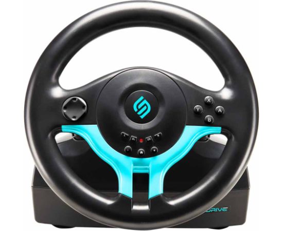 Subsonic Superdrive SV 250-S Driving Wheel Blue Edition Piederumi konsolēm