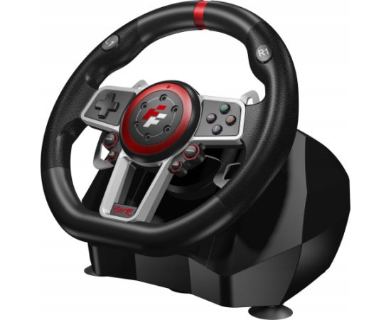 FLASHFIRE ES900R - Kierownica 900 PC/PS4/Xbox/Switch + 3 pedały, 6 biegów Jaunumi - Audio-Video